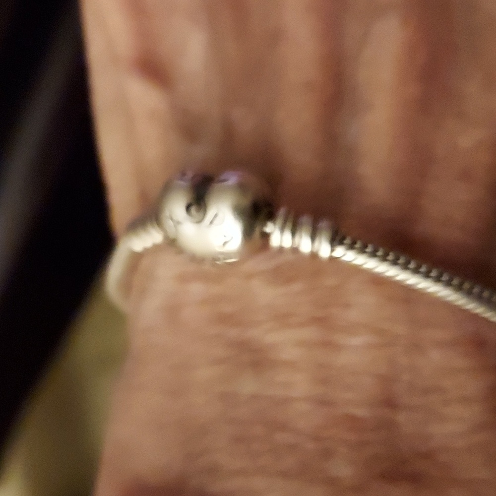 Pandora sterling silver starter bracelet